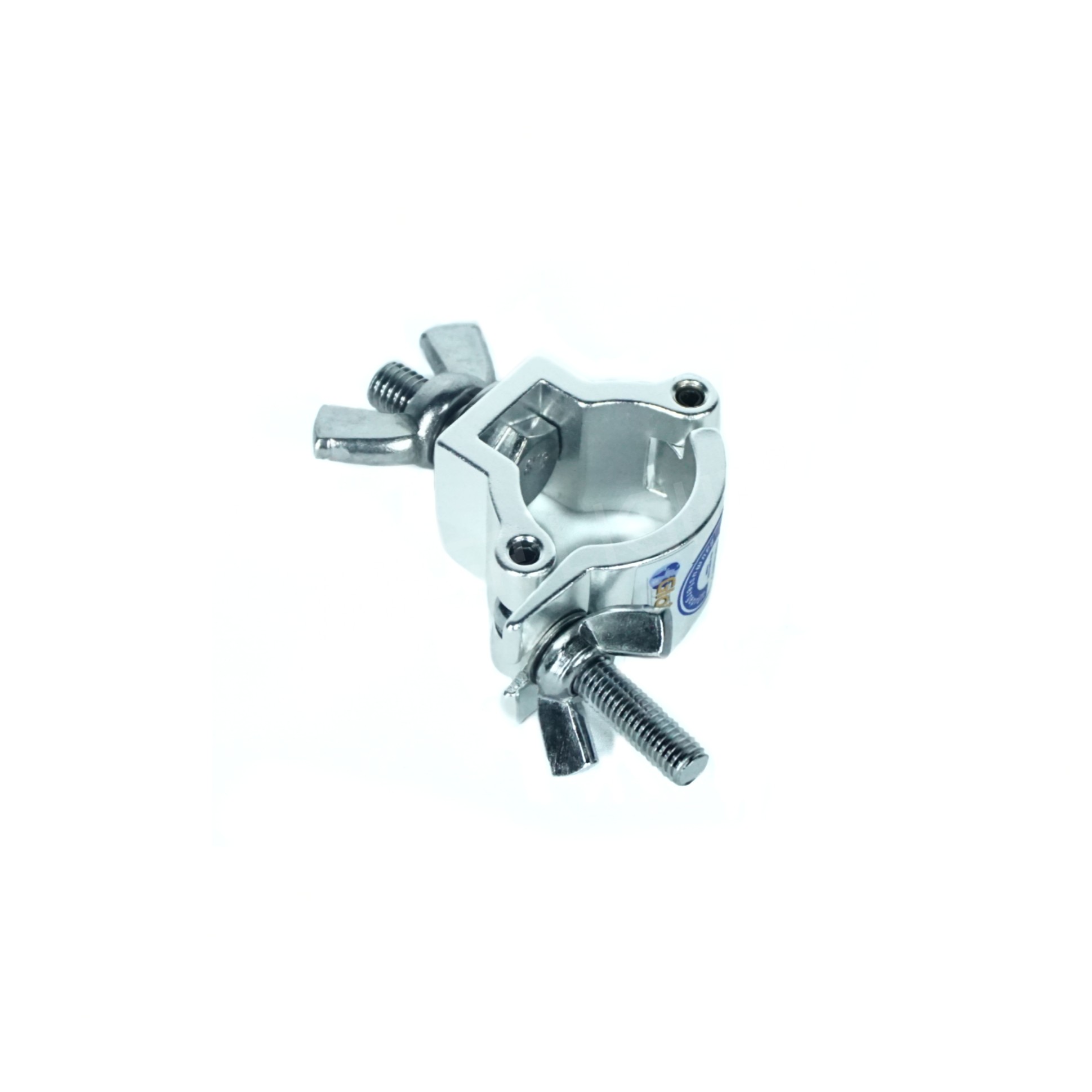 Adattatore clamp in alluminio montato su stativo audio da 35 mm per fissaggio luci e proiettori con staffa Omega