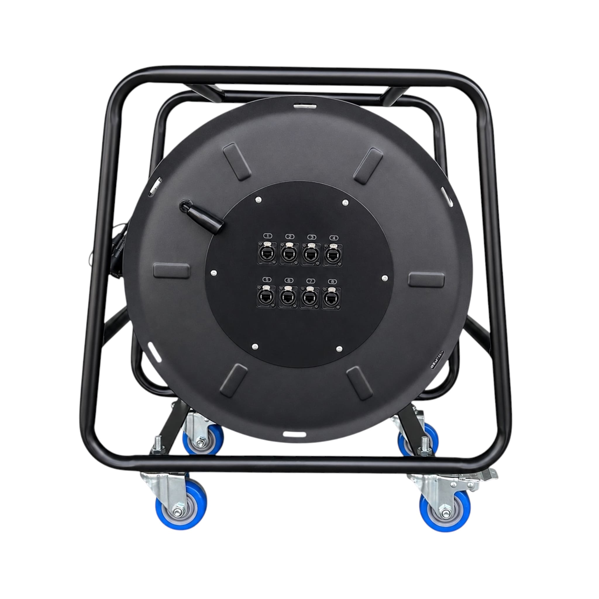 8-Channel Cat6 Cable Reel 60m - Image 2