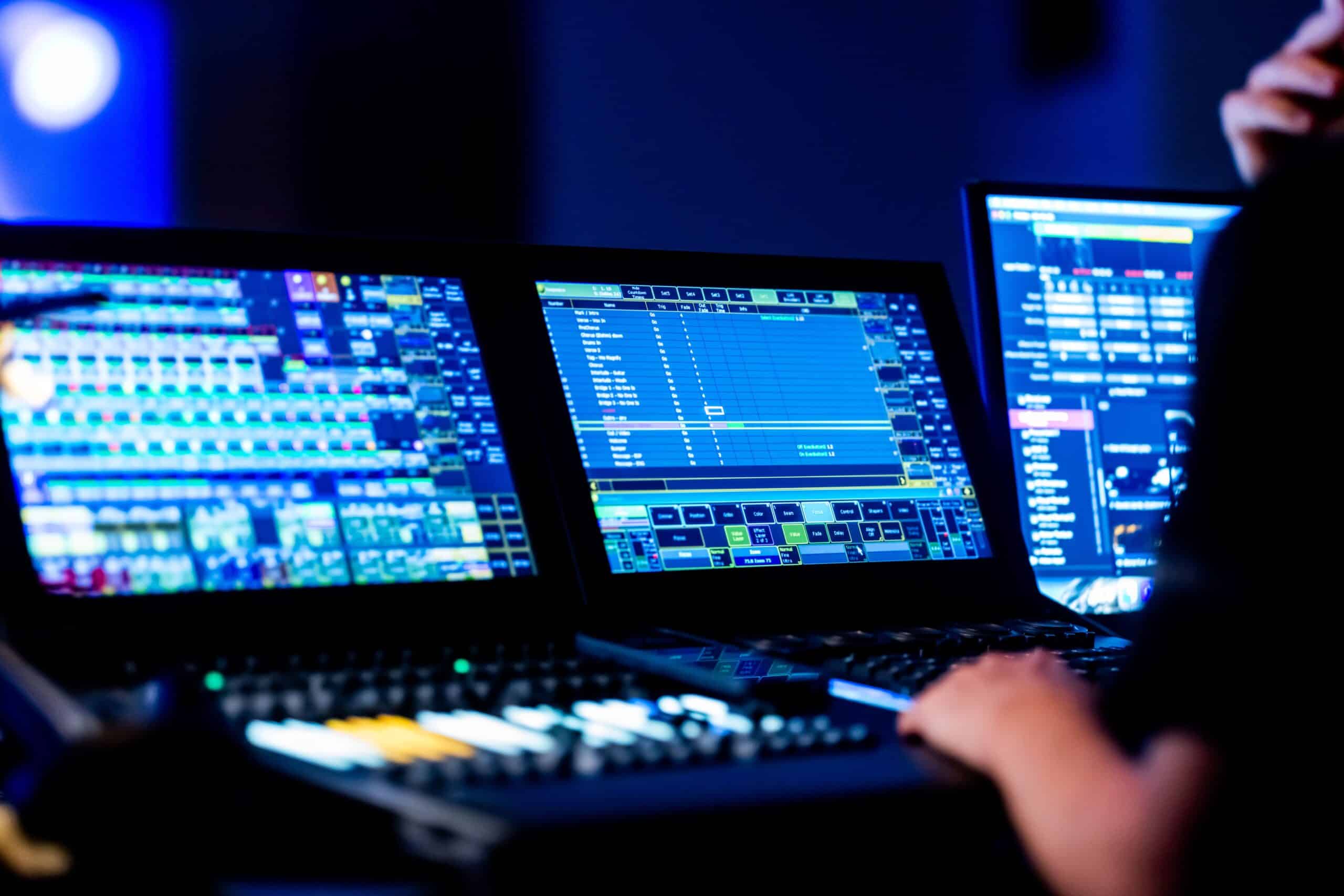 controllo luci- dmx